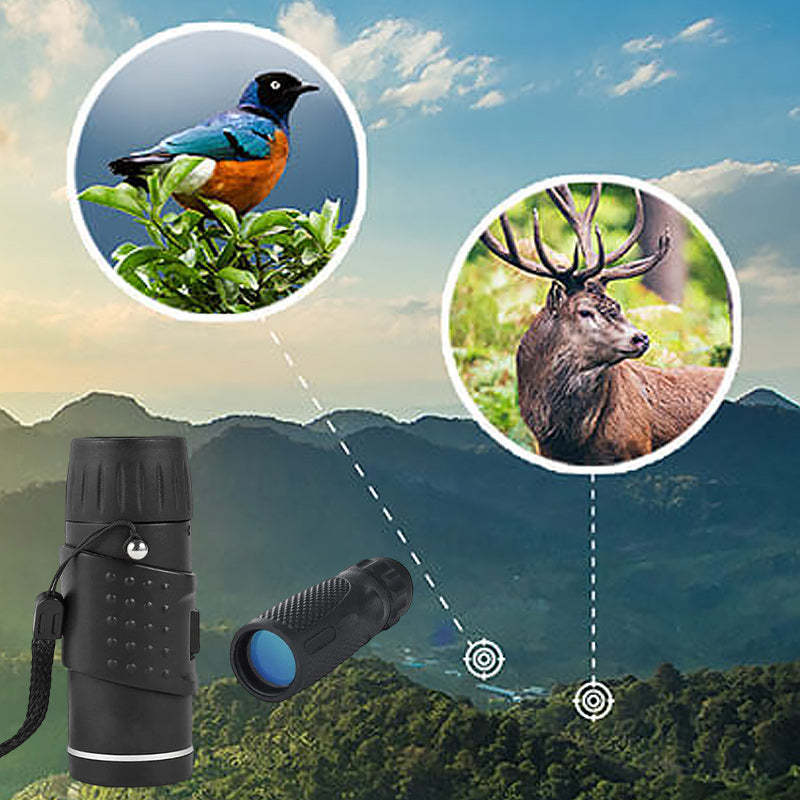Portable monoculars for outdoor use