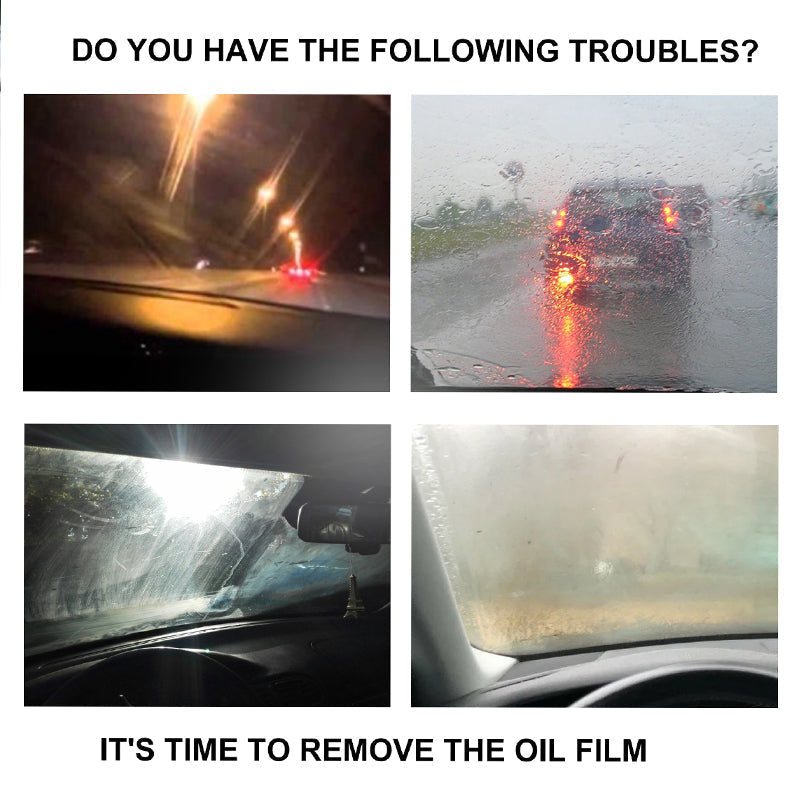 Car Glass Oil Film Cleaner