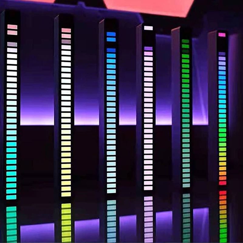 RGB Car Dazzling Sound Controlled Led Light