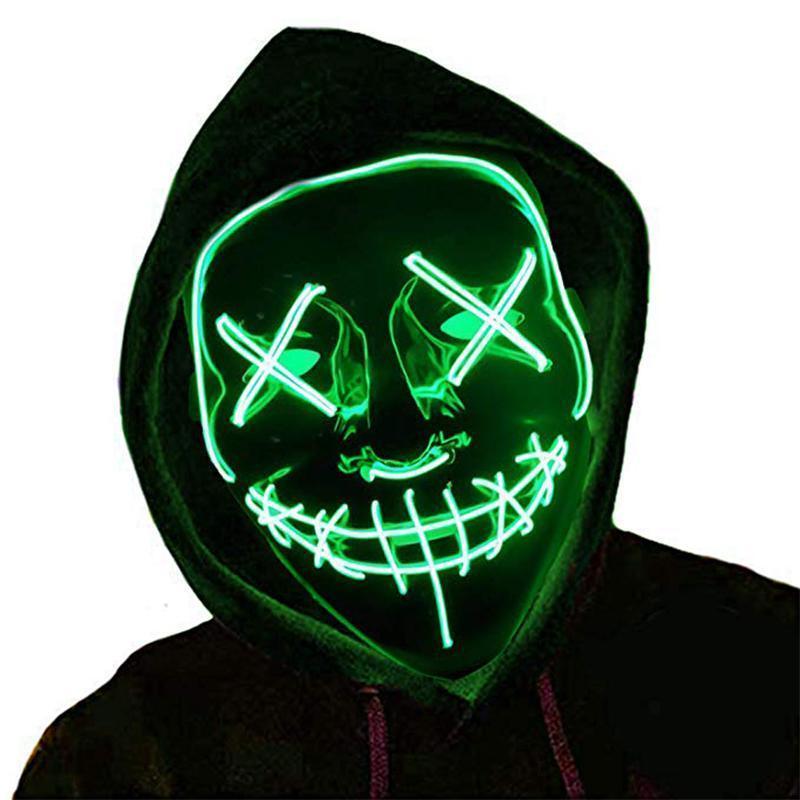 (🎃Early Halloween Promotion🎃) Halloween - LED luminous mask