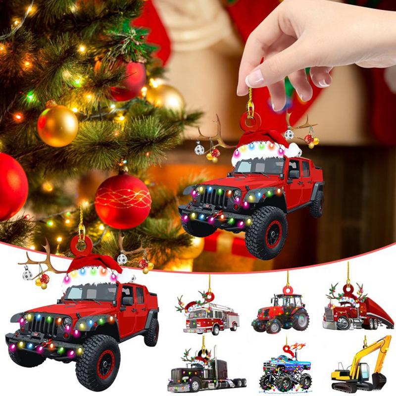 All Kinds Of Car-Boat-Christmas Iron Ornament