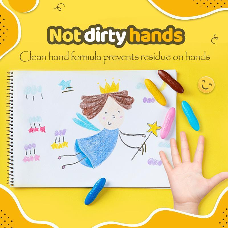 Children Peanut Crayons, safe & non-toxic