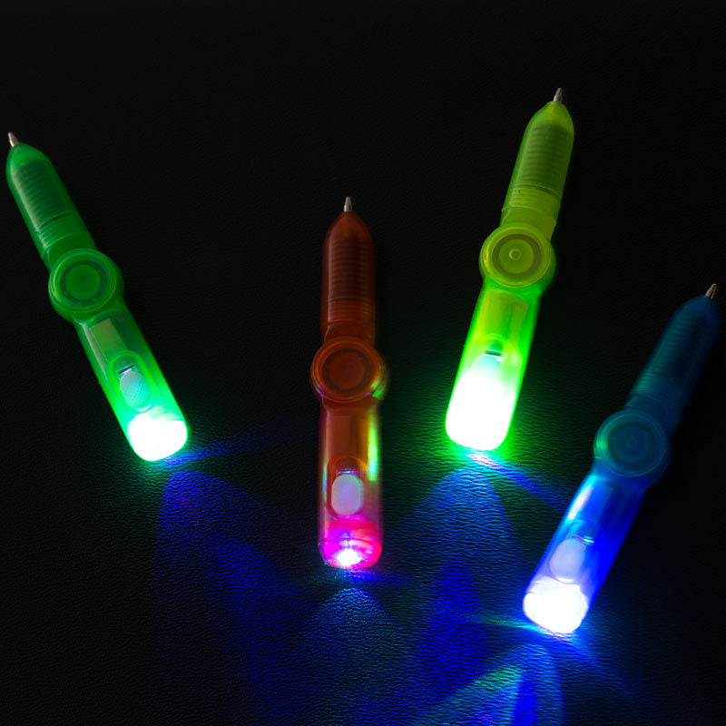 3 In 1 Spinner Light Up Spinning Pen