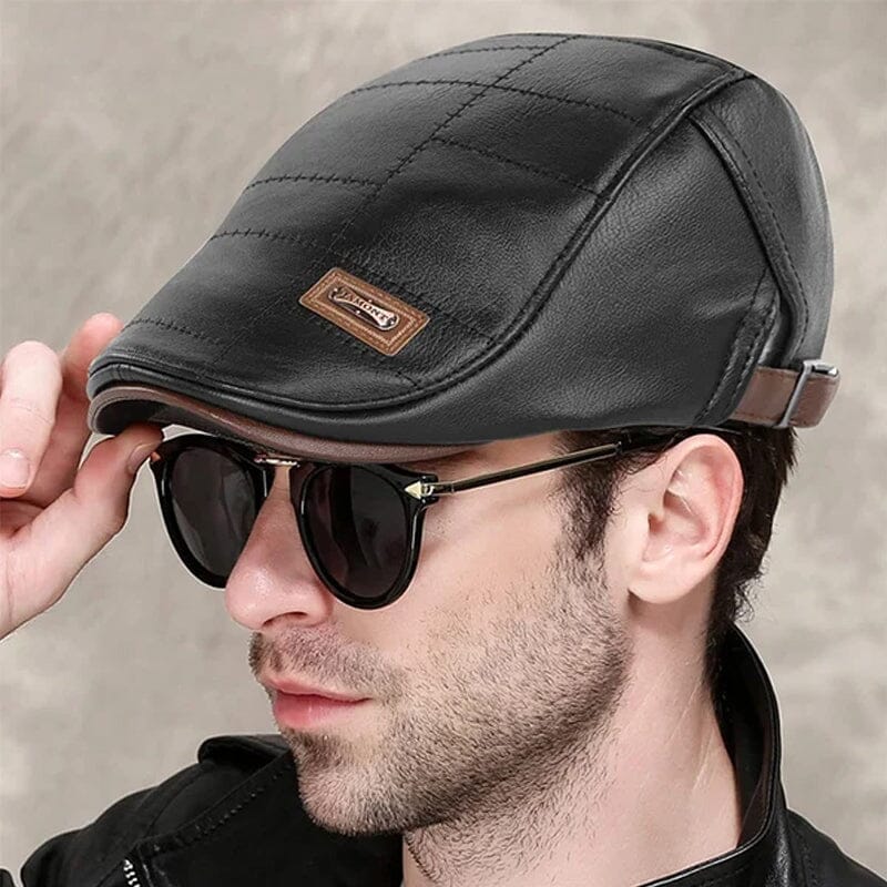 😎New Trendy Leather Beret😎