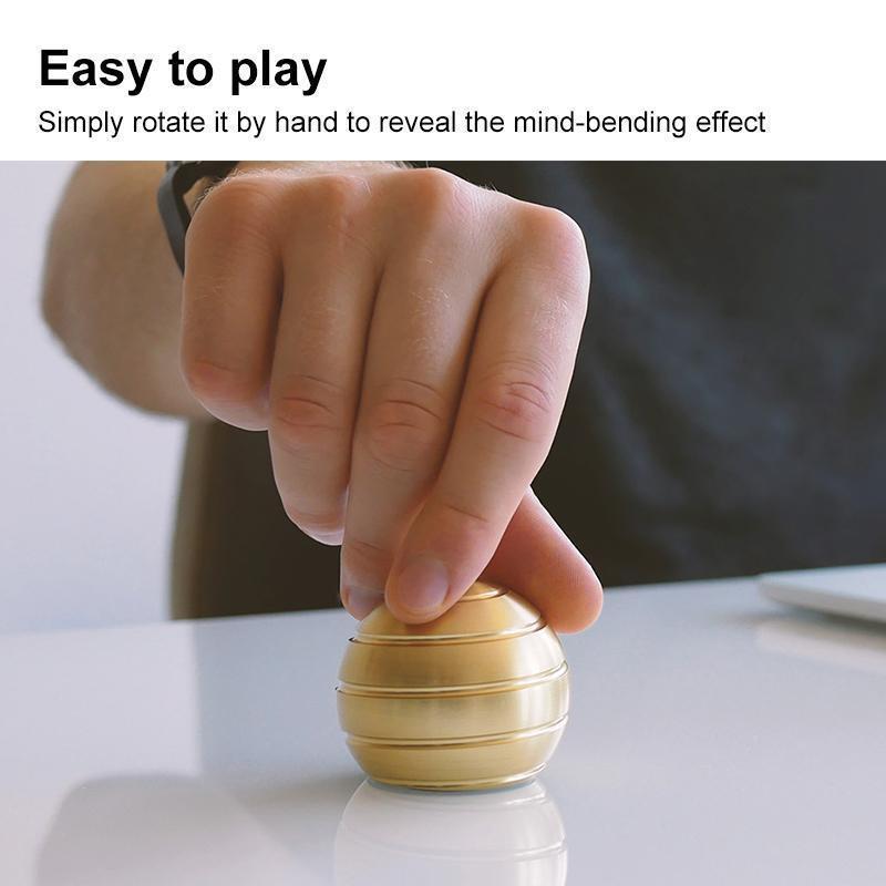 haloera™ Office Toys Stress Relief Visual Illusion Metal Ball