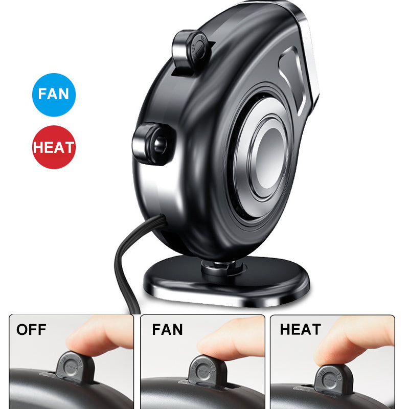 Mini hand warmer, demister and defroster