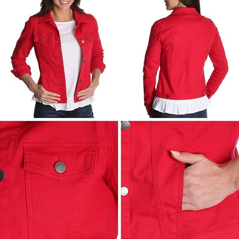 Women's Stretch Denim Jacket
