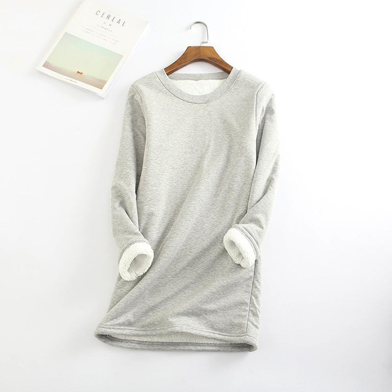 Casual Warm Round Neck Sweatshirt