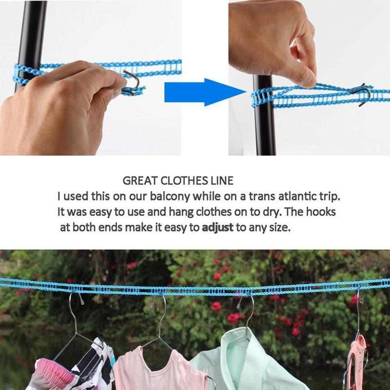 Portable Clothesline for Outdoor & Home, 5M