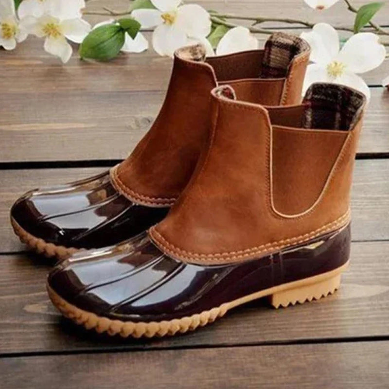 Waterproof Platform Rain Boots