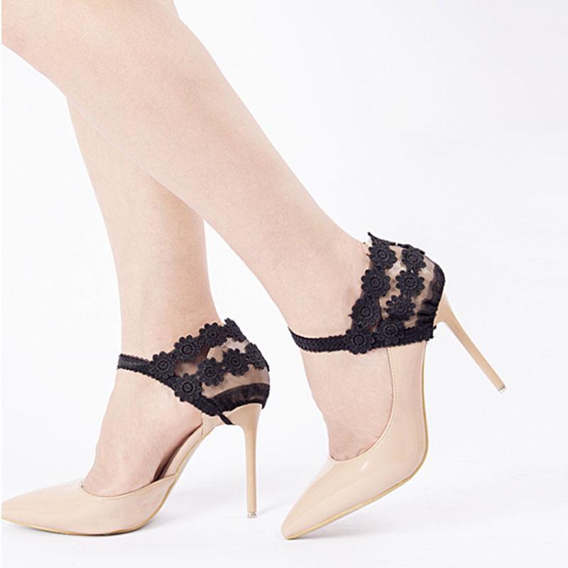 High-Heeled Shoes Anti-drops Heel Straps