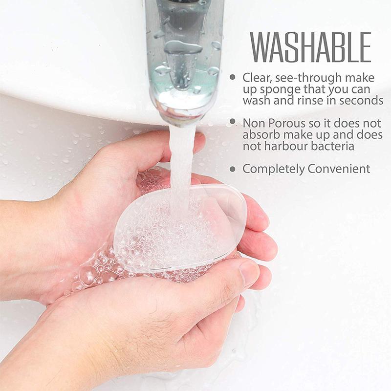 SILICONE BLENDER MAKEUP SPONGE PUFF