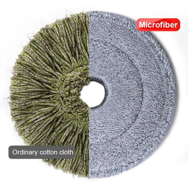 Rotating Round Microfiber Flat Mop