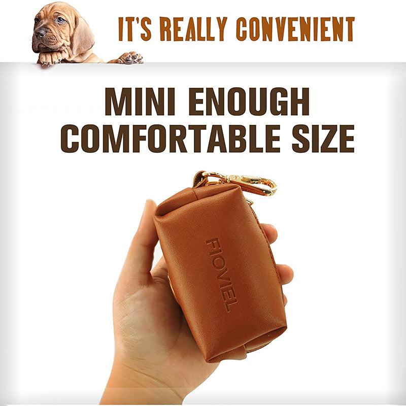 Dog Poop Bag Holder Leash Attachment Waste Bag