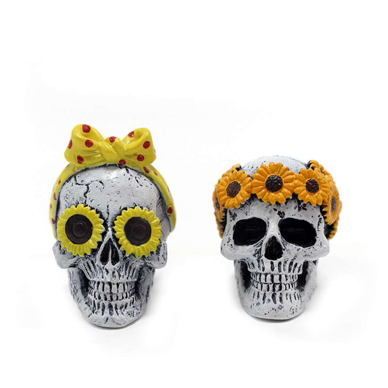 (🎃Early Halloween Promotion🎃) Evil Skulls With Air Freshener (2 PCs)
