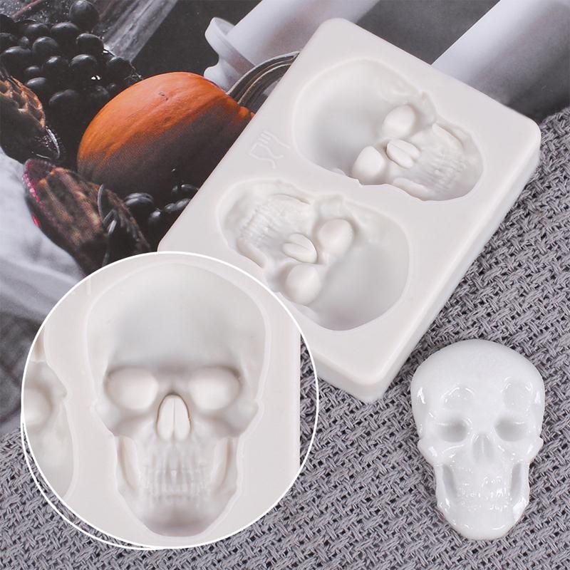 (🎃Early Halloween Promotion🎃) 3D Skull Cake Mold
