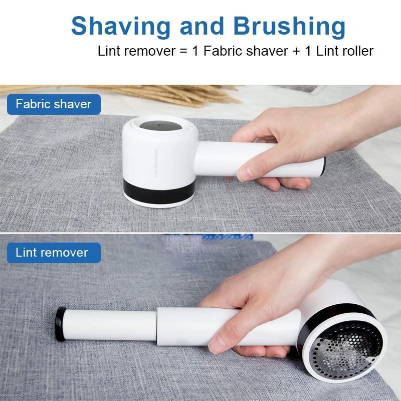 2-in-1 Rechargeable Lint Remover