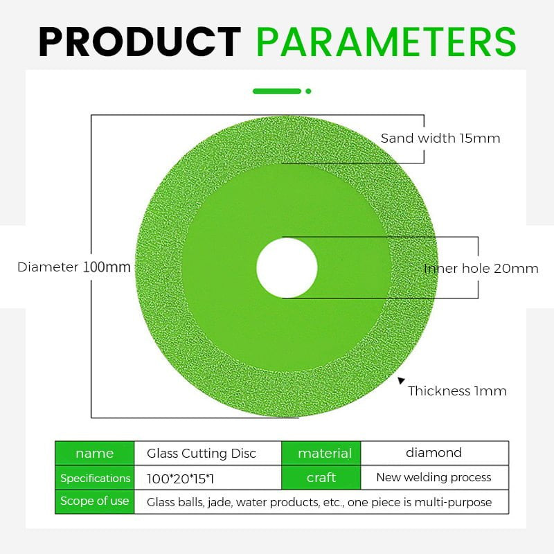 Glass Cutting Disc