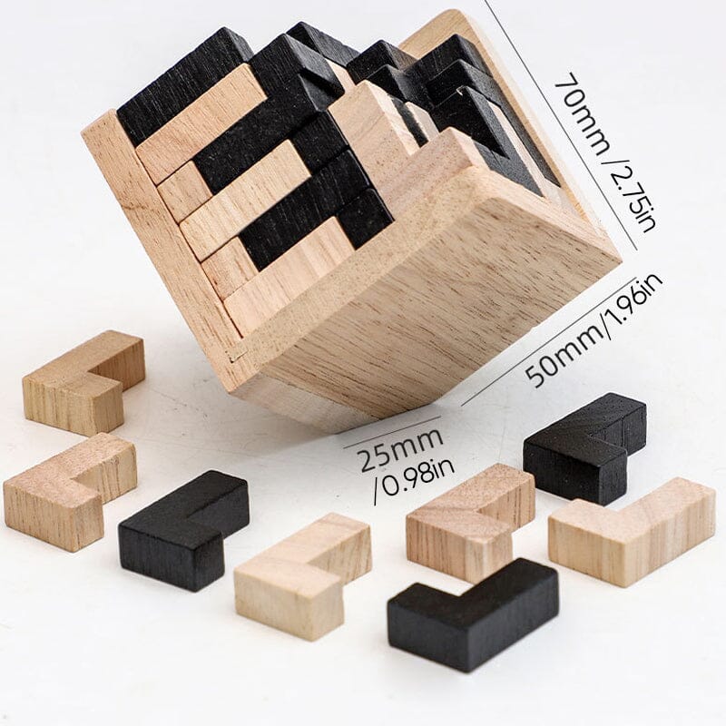 🧩Wooden Intelligence Toy Brain Teaser Game🧩