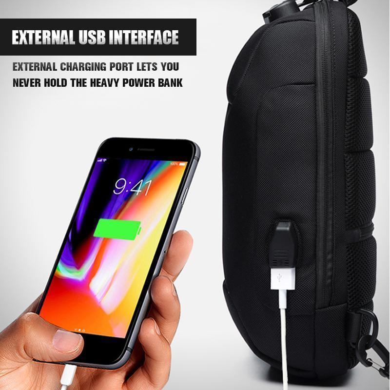 Anti-theft Backpack With 3-Digit Lock