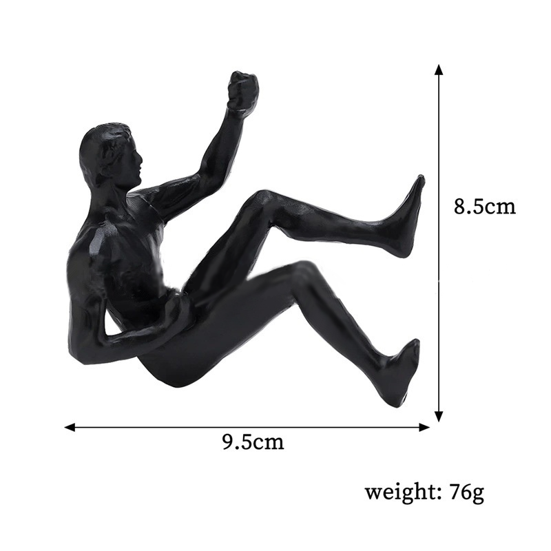 Climber Nordic Art Wall Hanging Statues