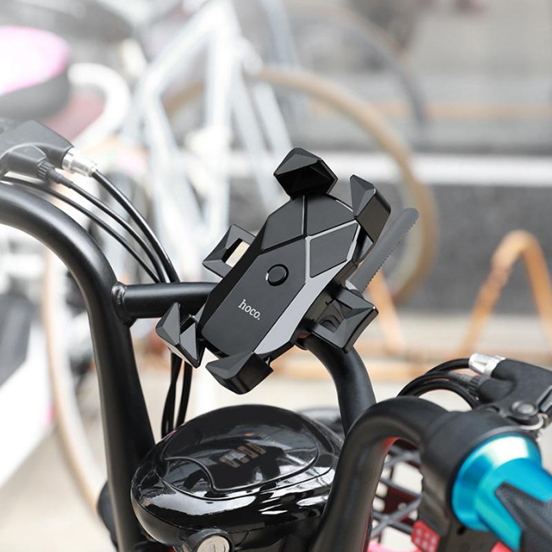 Cycling mobile phone holder