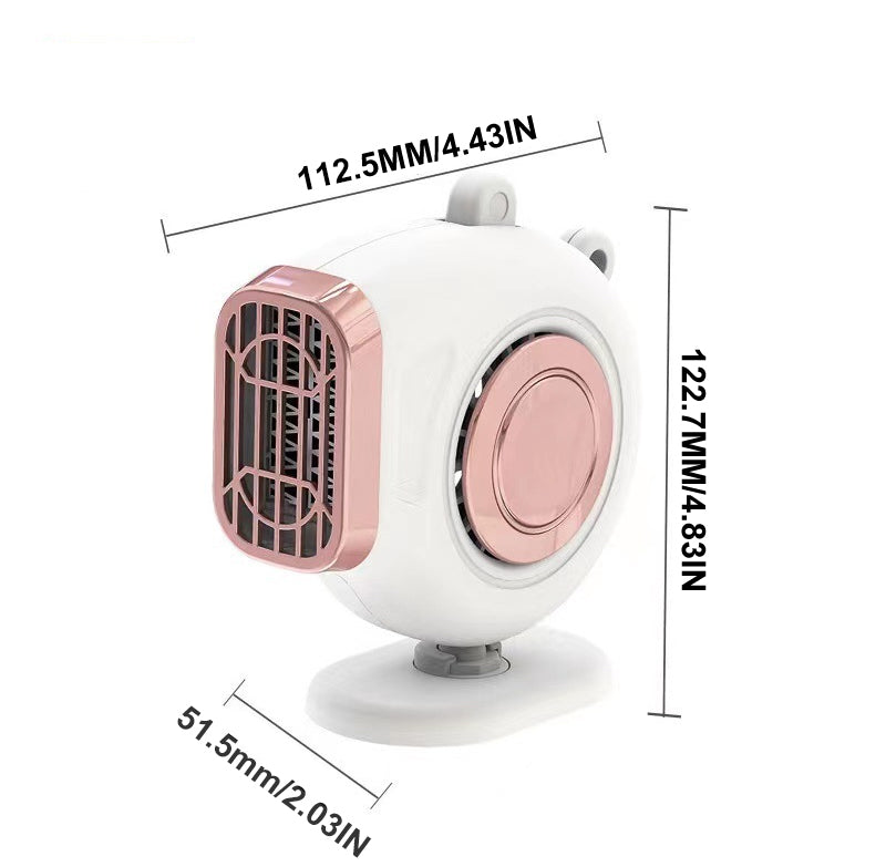 Mini hand warmer, demister and defroster