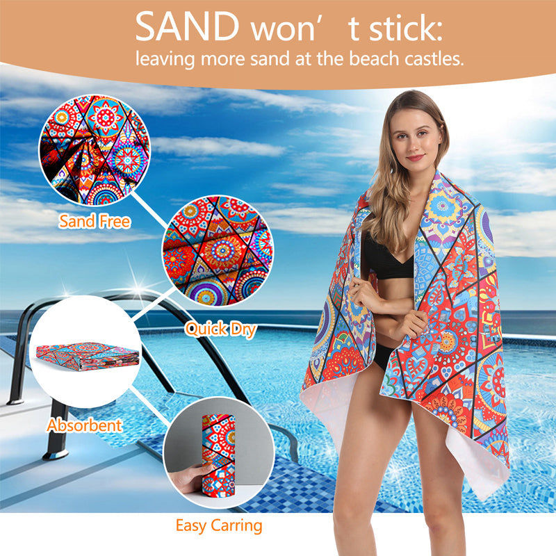 Microfiber Sand Free Beach Towel