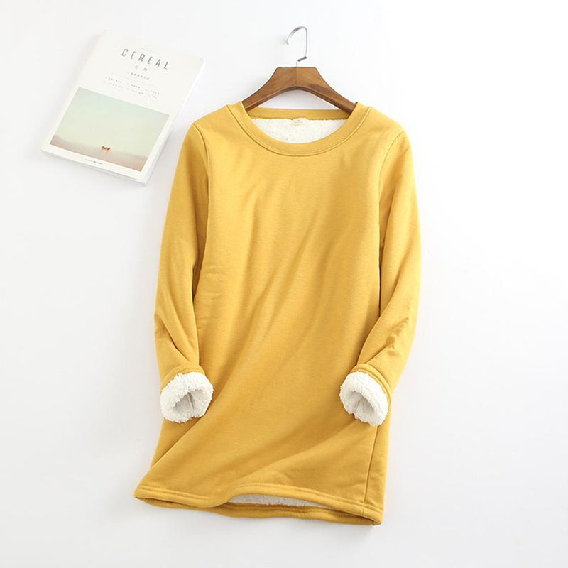 Casual Warm Round Neck Sweatshirt