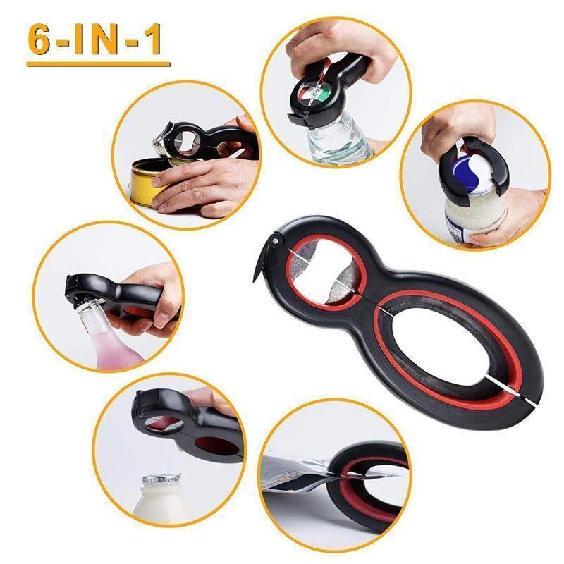 haloera™ 6 in1 Multifunctional Bottle Opener