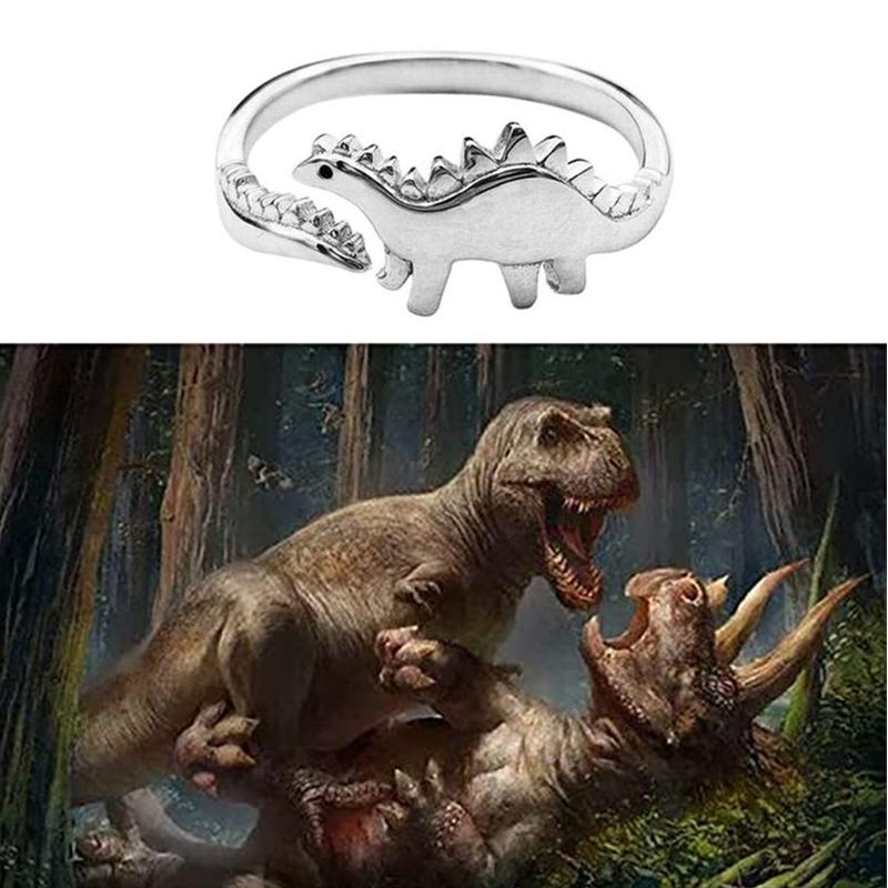 Adjustable Cute Dinosaur Ring