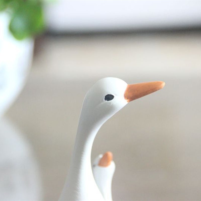 Resin Simulation Duck Art Ornament