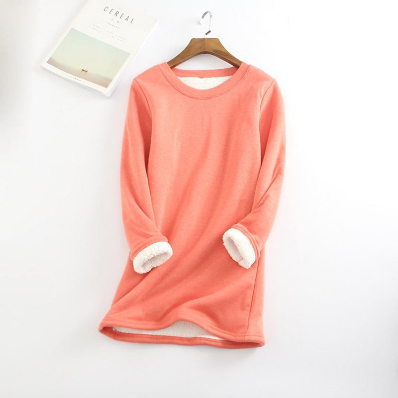 Casual Warm Round Neck Sweatshirt
