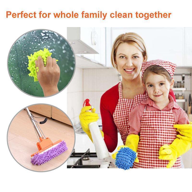 Fun Clean Mop Slippers, 1 pair / 3 pairs