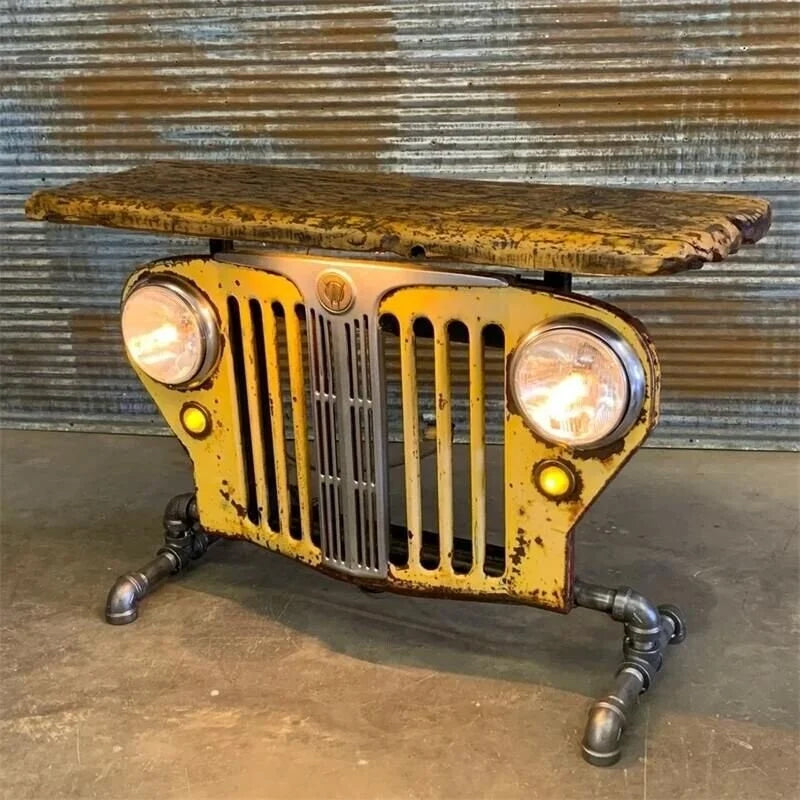 Steampunk Industrial Table Model Decoration