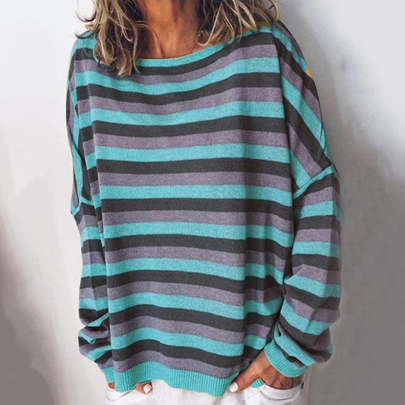 Haloera™ Casual Striped Sweater