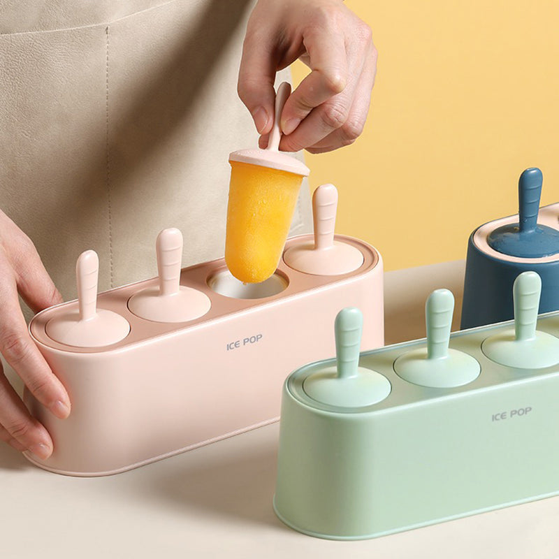 Silicone Popsicle Ice Cream Mold Set