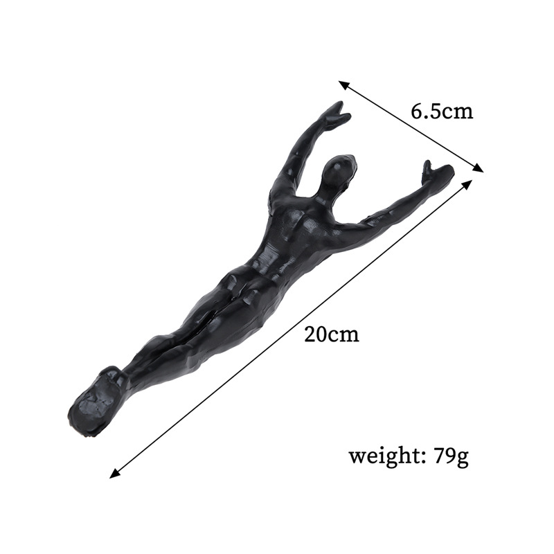 Climber Nordic Art Wall Hanging Statues
