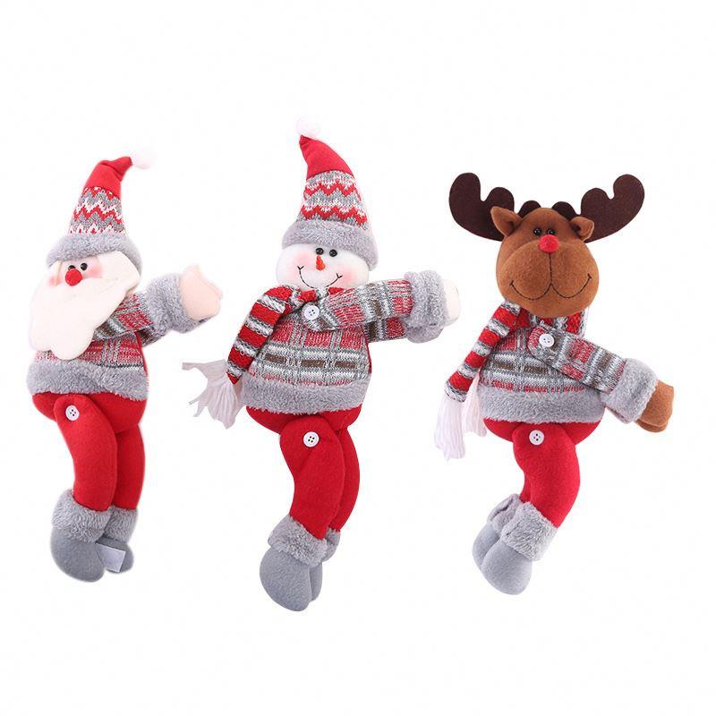 Christmas Element Curtain Decor
