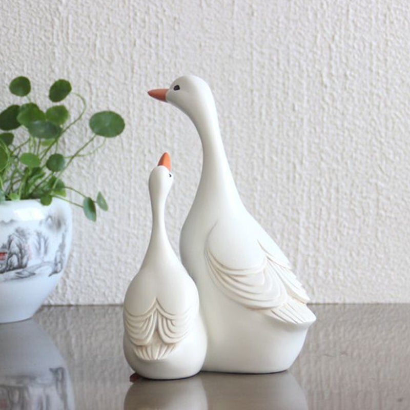 Resin Simulation Duck Art Ornament