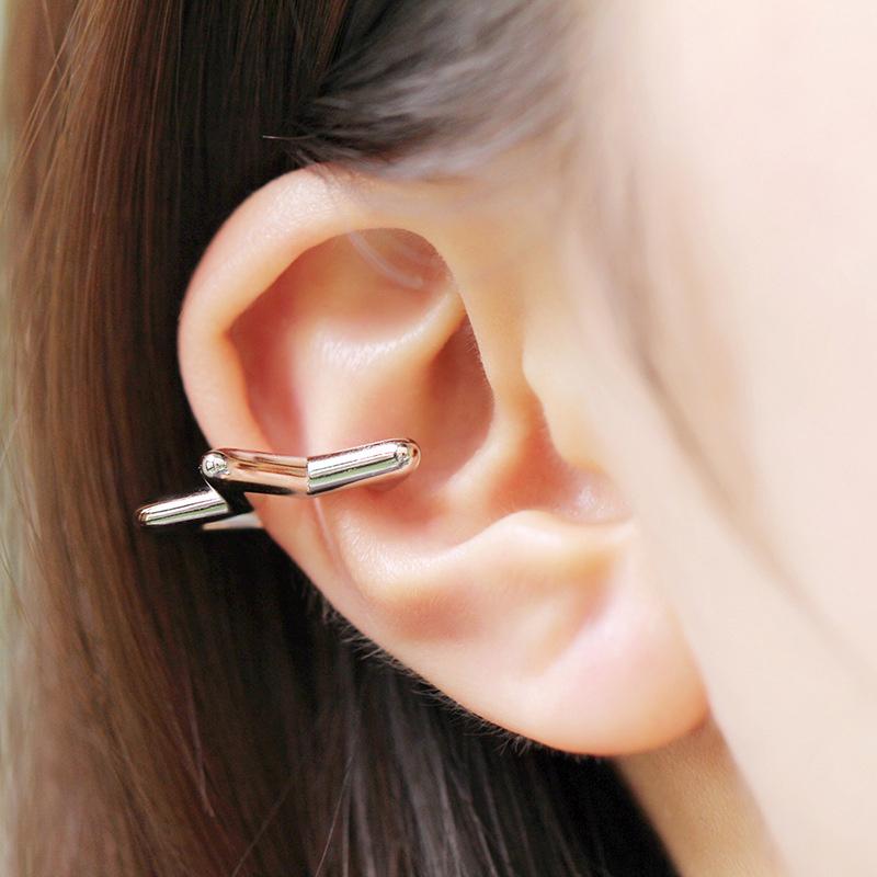 Geometric Metal Ear Clips