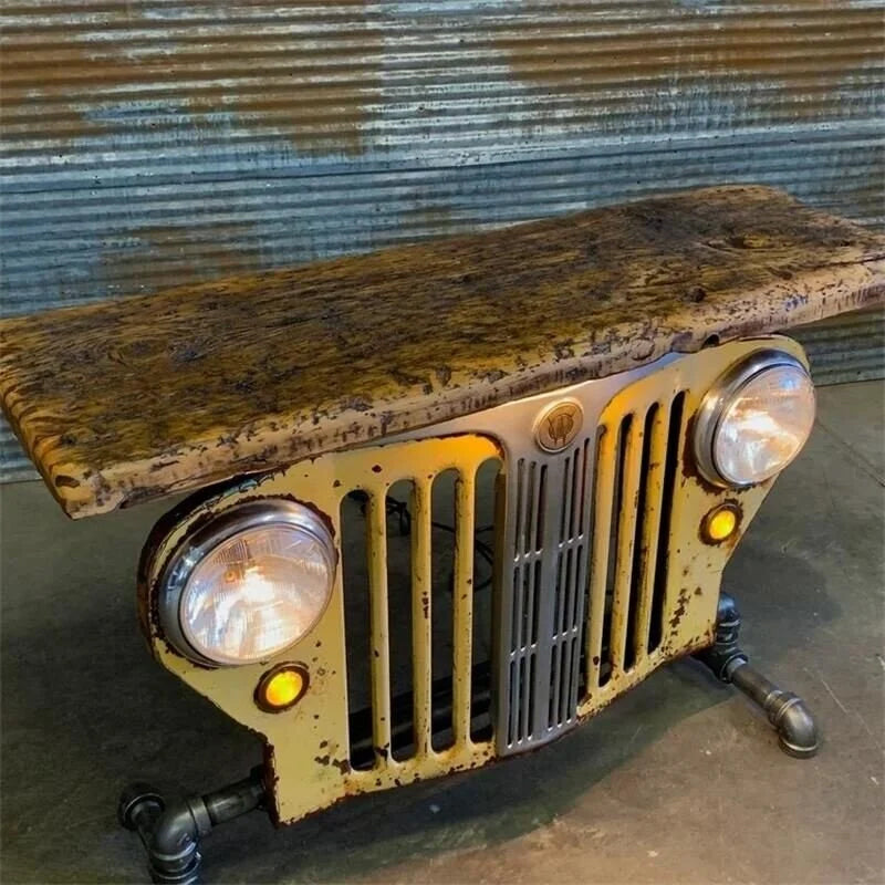 Steampunk Industrial Table Model Decoration