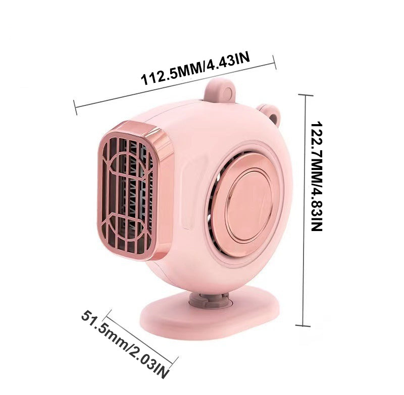 Mini hand warmer, demister and defroster