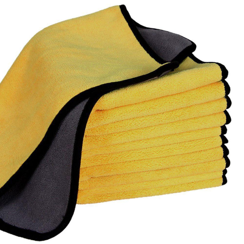 Professional Polishing Waxing Drying Cleaning Towel, 2 Packs