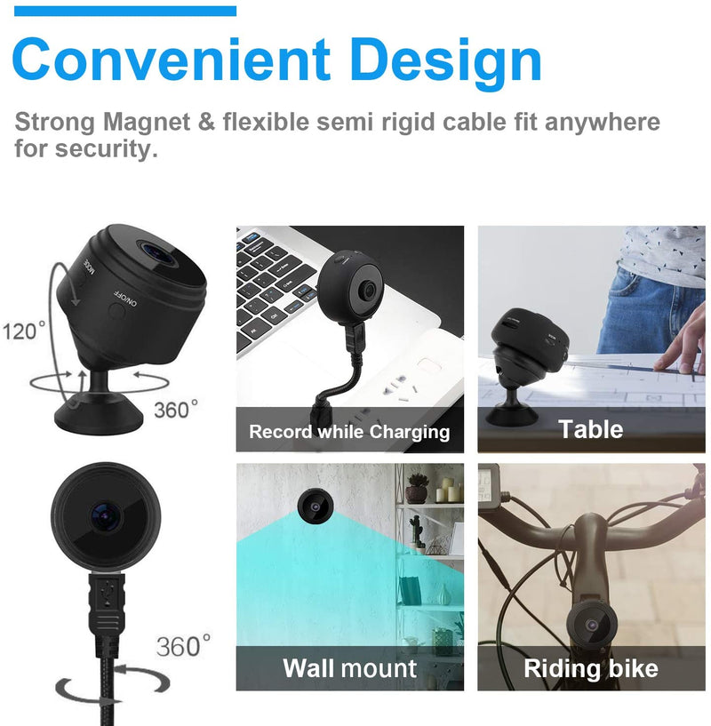 1080p Magnetic WiFi Mini Camera