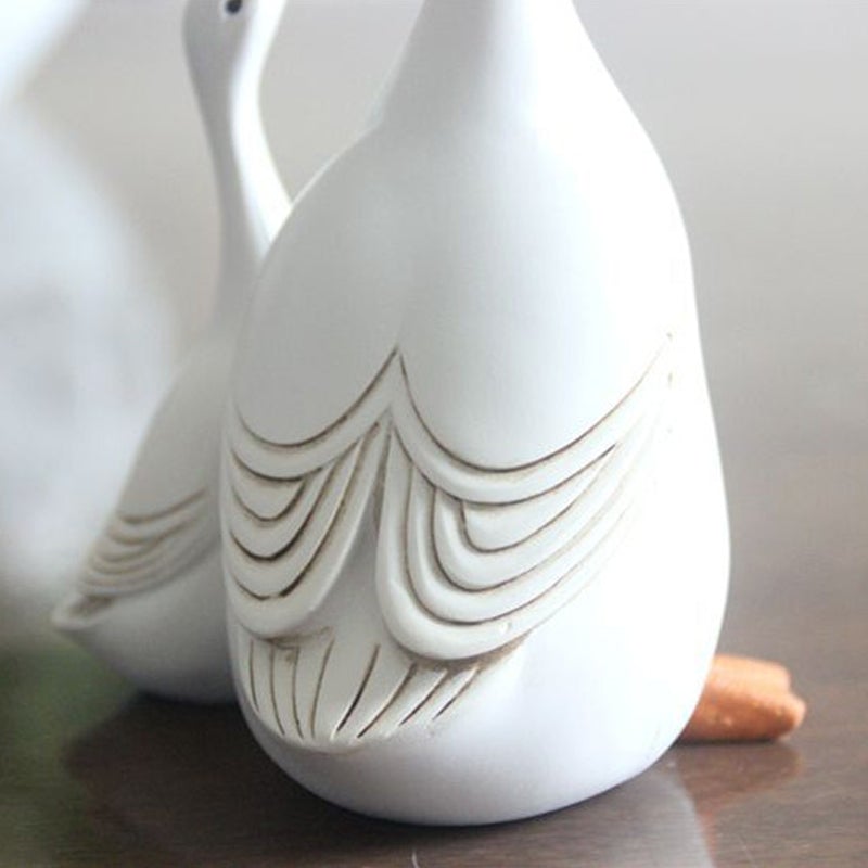 Resin Simulation Duck Art Ornament
