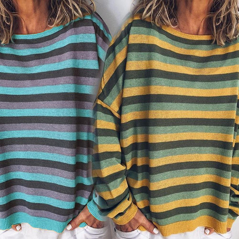 Haloera™ Casual Striped Sweater