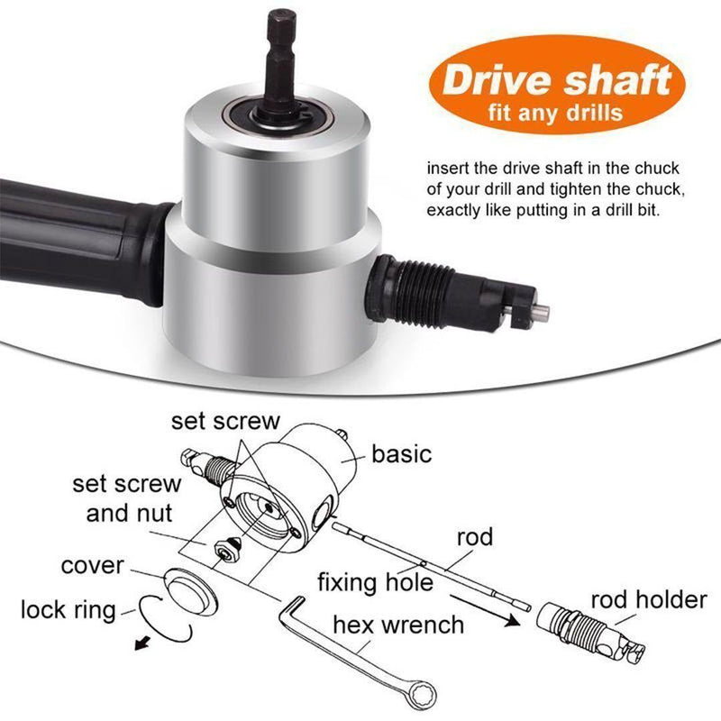 Domom Double Head Metal Cutter