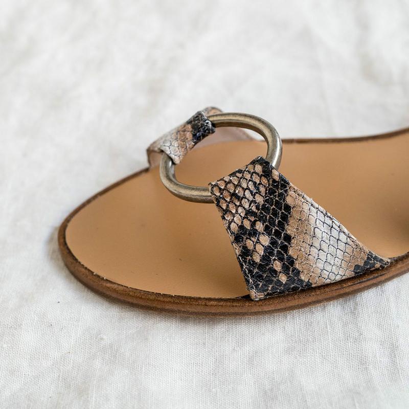 Mvstu™ Buckle Flat Heel Sandals