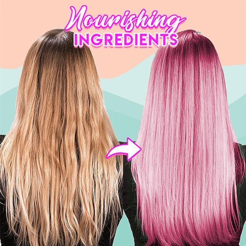 DIY Hair Coloring Kit (Hair Dye + Bottle With Comb)
